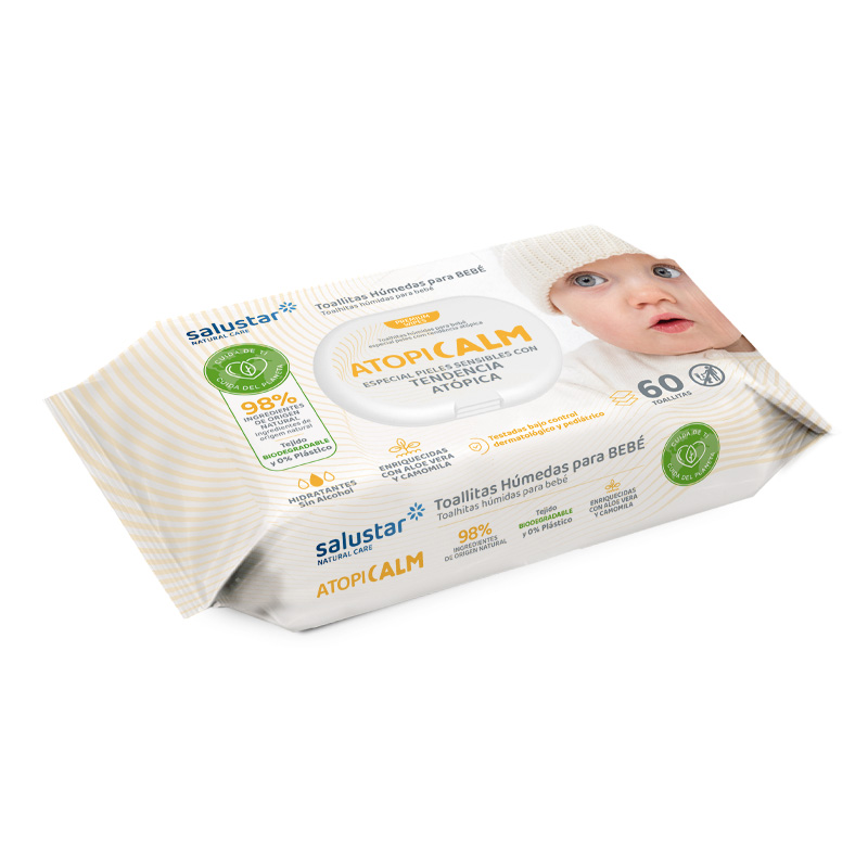 Toallitas para bebé, boca de mano para bebé, tejido húmedo no tejido suave  sanitario dedicado para bebé recién nacido con tapa